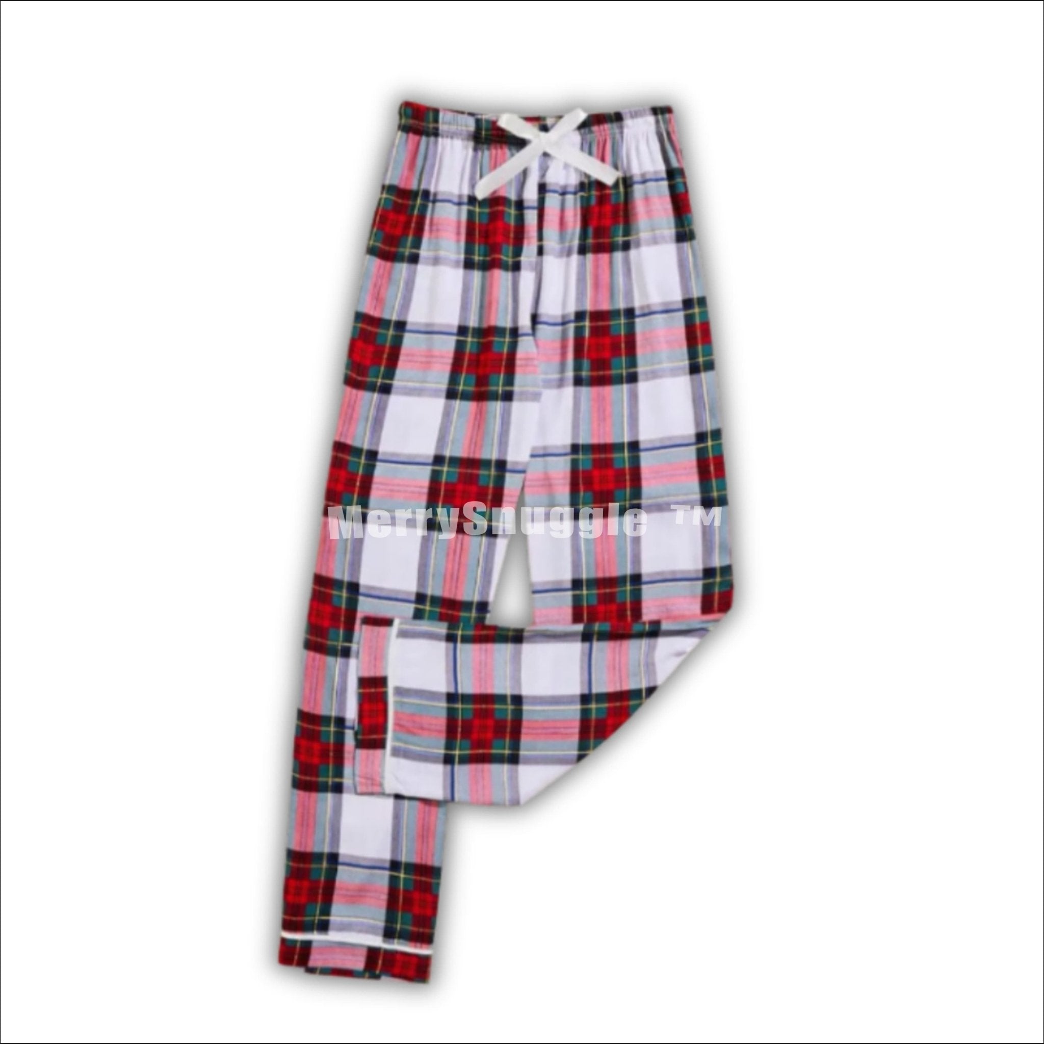 Holiday Red & White Pajama Pants