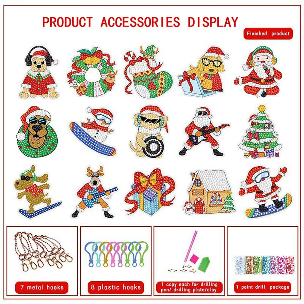 Christmas Painting Sticker Kit