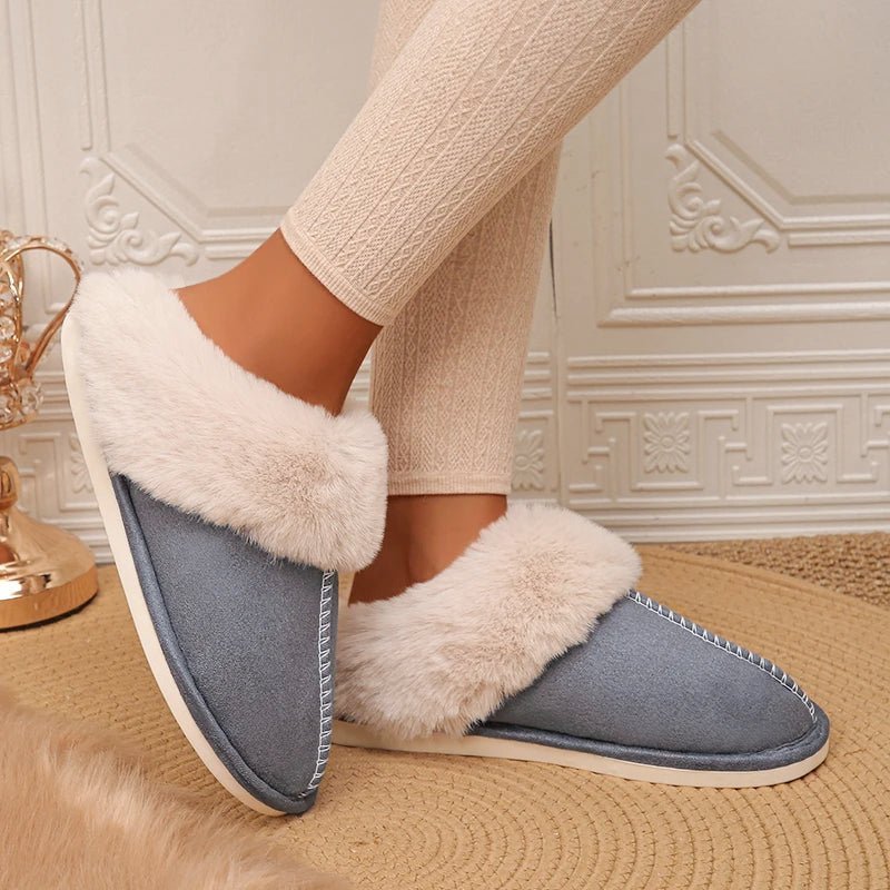 Cozy Fluffy Home Slippers