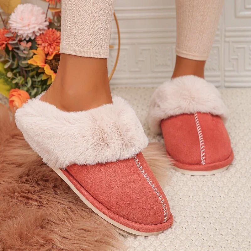 Cozy Fluffy Home Slippers