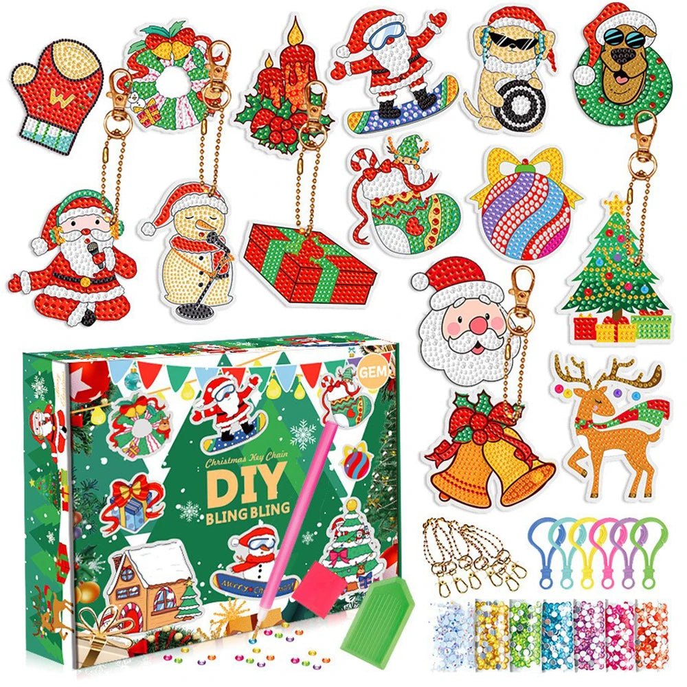 Christmas Painting Sticker Kit