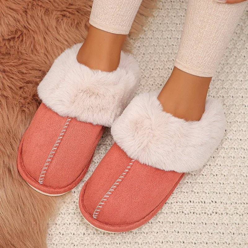 Cozy Fluffy Home Slippers