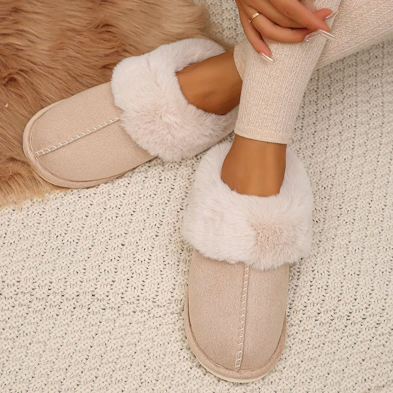 Cozy Fluffy Home Slippers