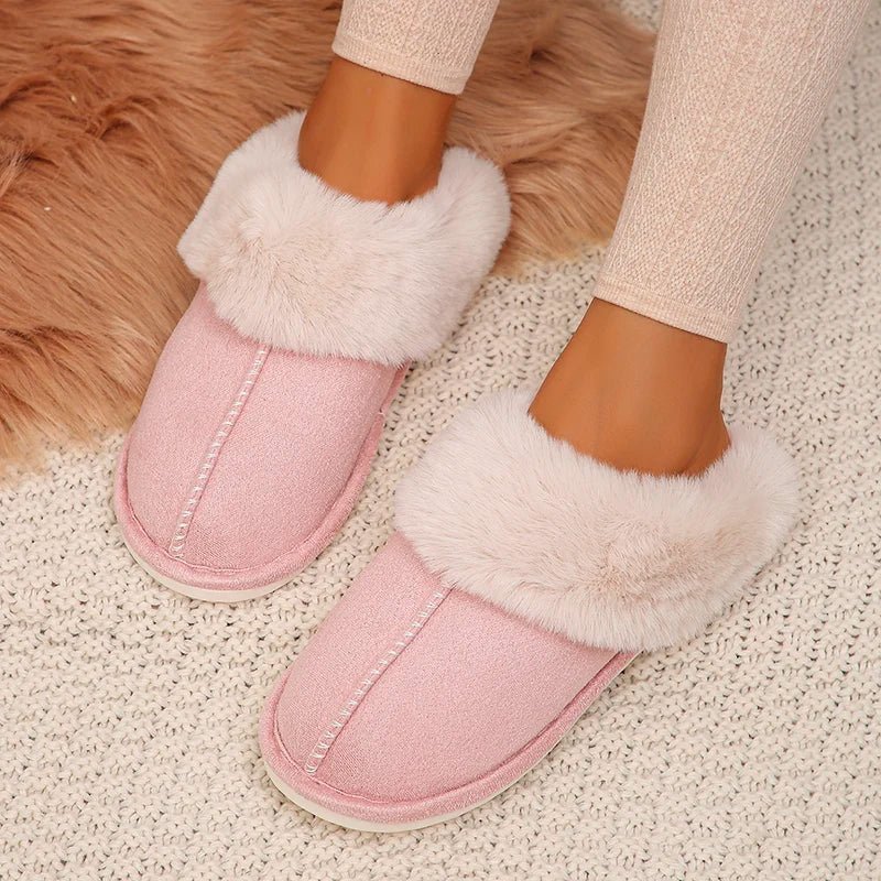 Cozy Fluffy Home Slippers