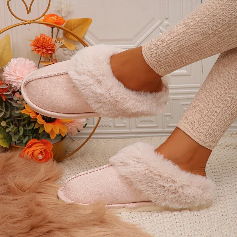 Cozy Fluffy Home Slippers