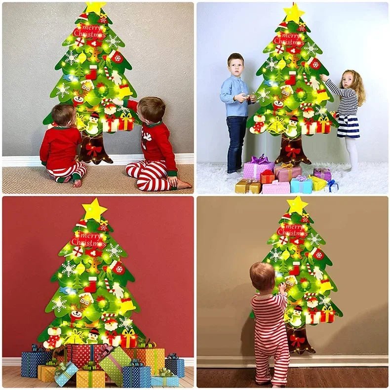 Felt Christmas Tree for Kids