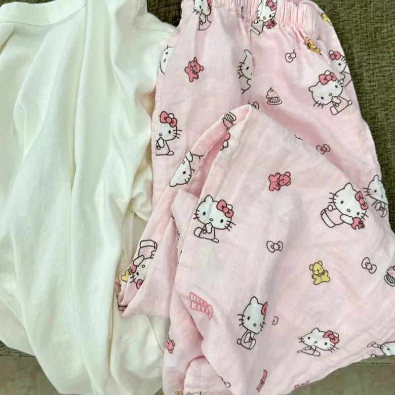 Strawberry Hello Kitty Pajama Pants