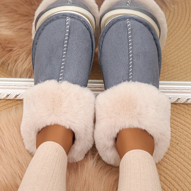 Cozy Fluffy Home Slippers