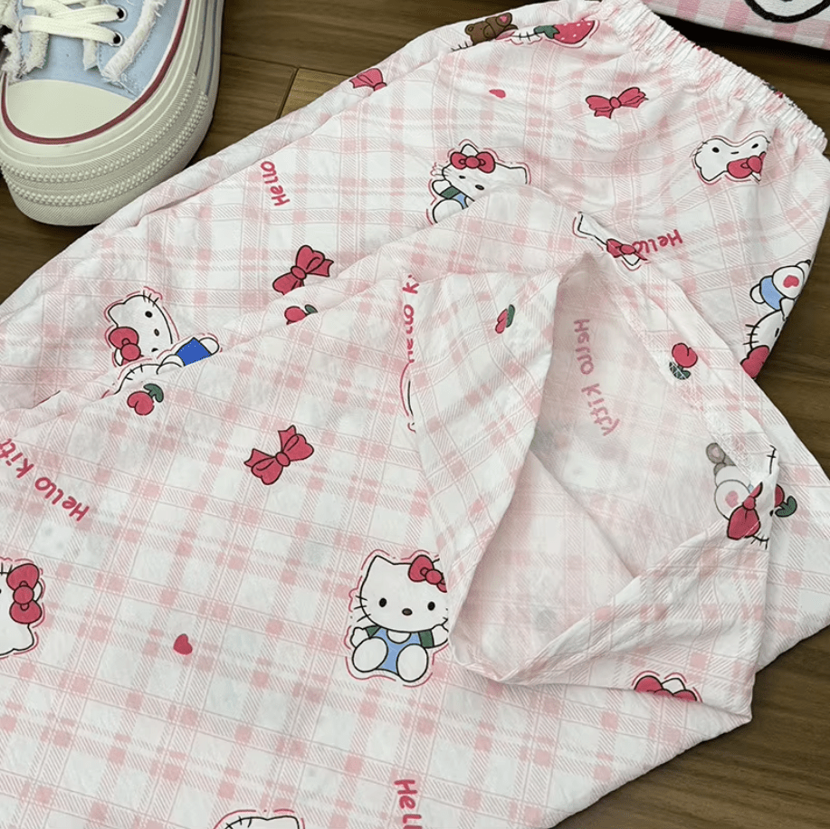 Strawberry Hello Kitty Pajama Pants